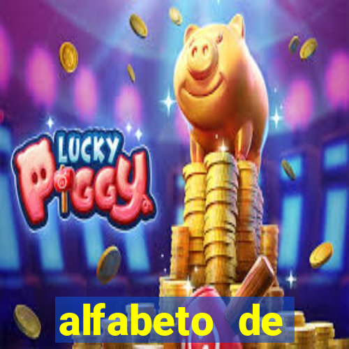 alfabeto de caligrafia bonita